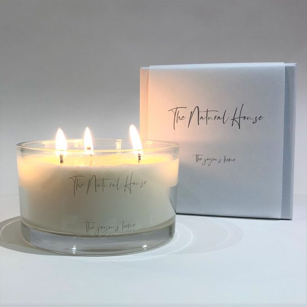 candle – 400g joyous – square